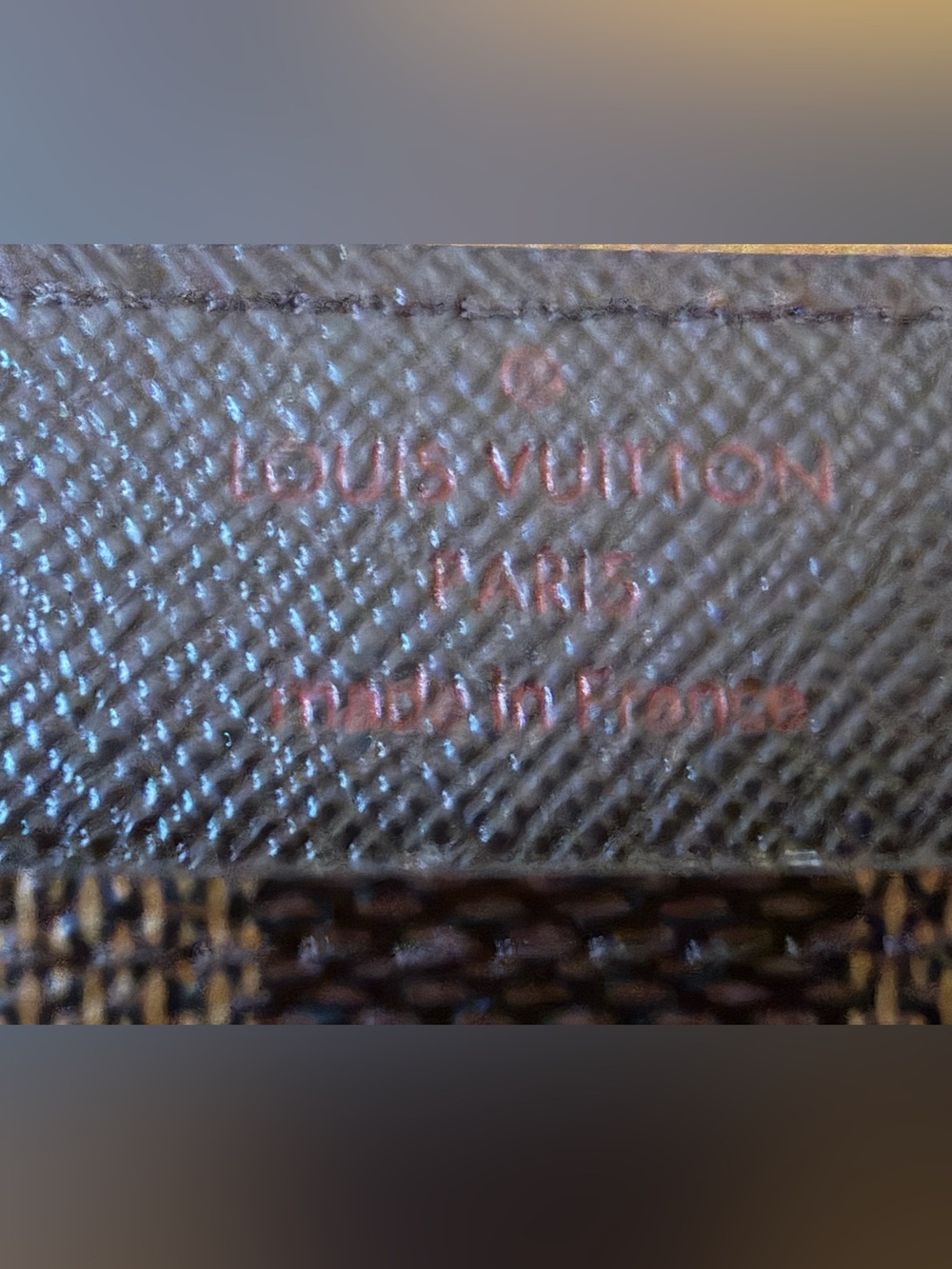 🔥Louis Vuitton Damier Ebene wallet insert. 6 credit card slots and money insert - Picture 4 of 5
